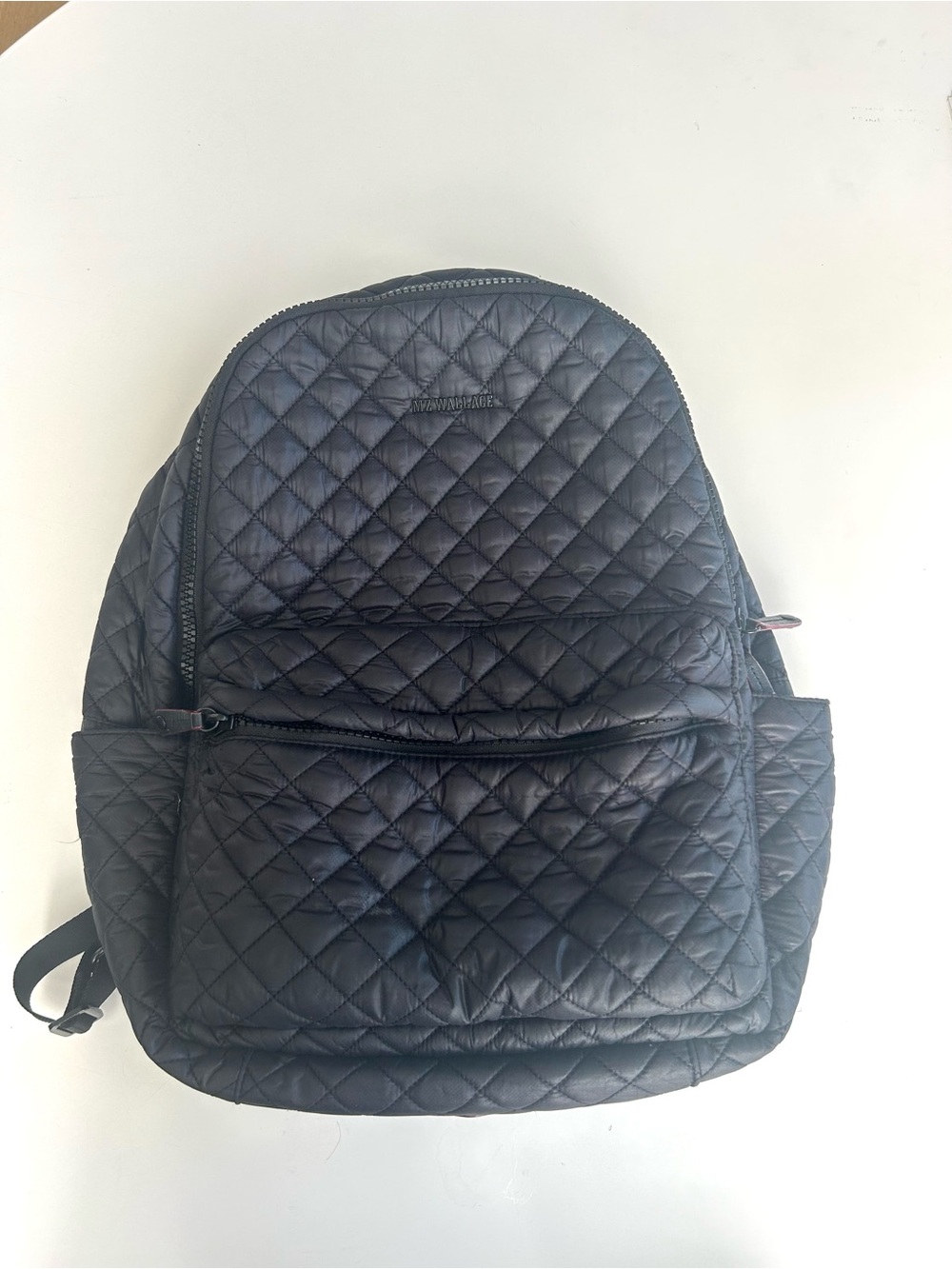 MZ Wallace Quilted Black Backpack